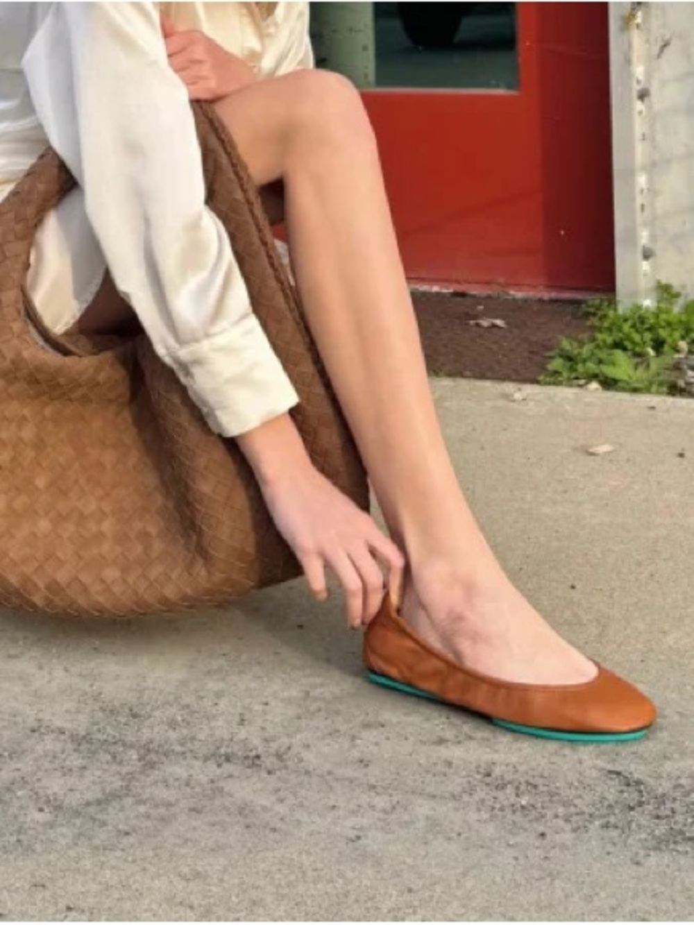 Tieks Classics Chestnut Brown Ballet Ballerina Flats Shoes